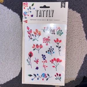 Temporary Tattoo Sheet